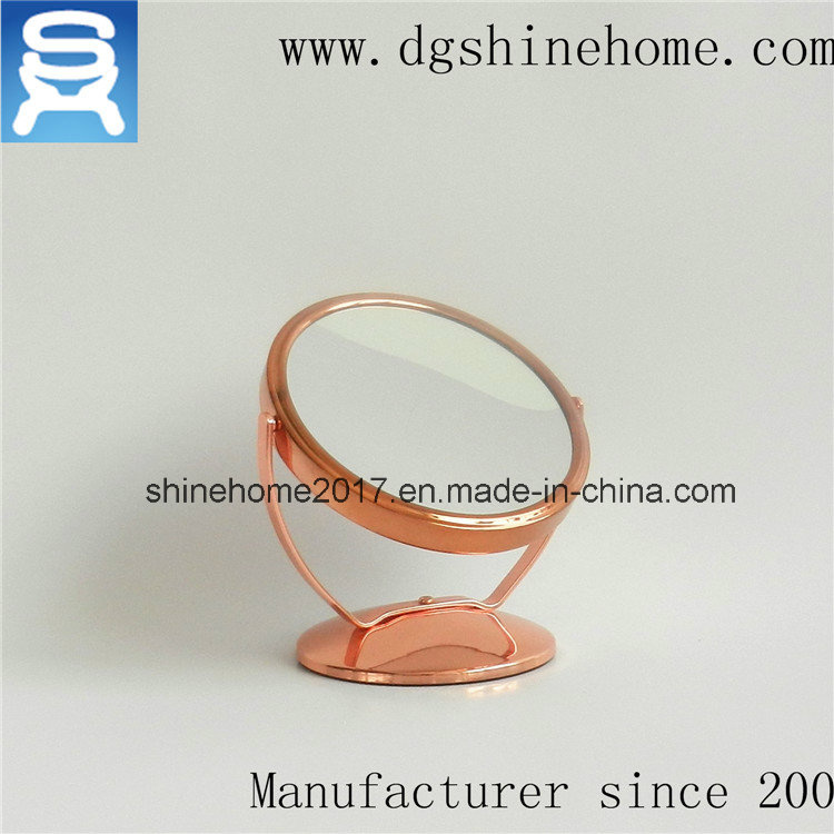 Metal Framed Mirror Makeup Make up Mirror with 5X Magnifying