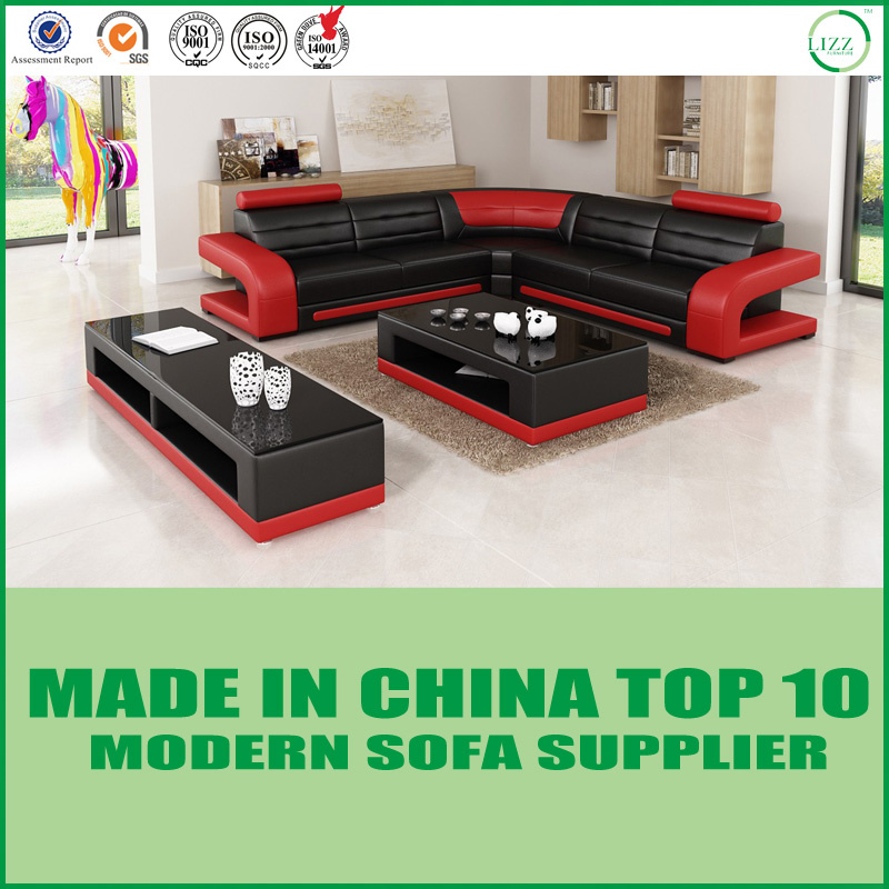 L-Shape Contemporary Living Room Furniture Modern Leisure Sofa