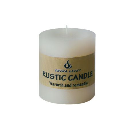 6.8X8cm Decoration Color Scented Pillar Candle 40 Hours