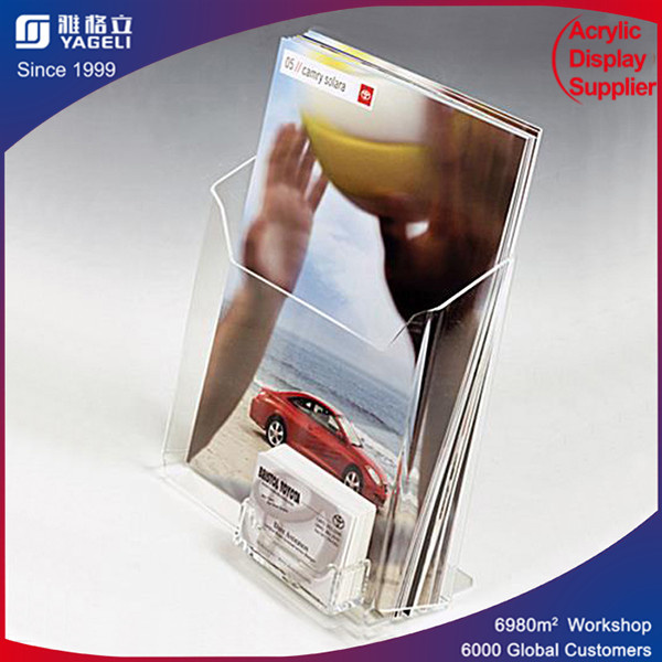 New Fashion Design Acrylic Book Rack