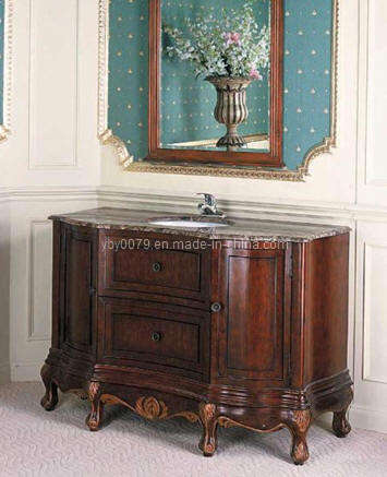 Classical Style Wooden Vanity Cabinet (JX-VCSW002)
