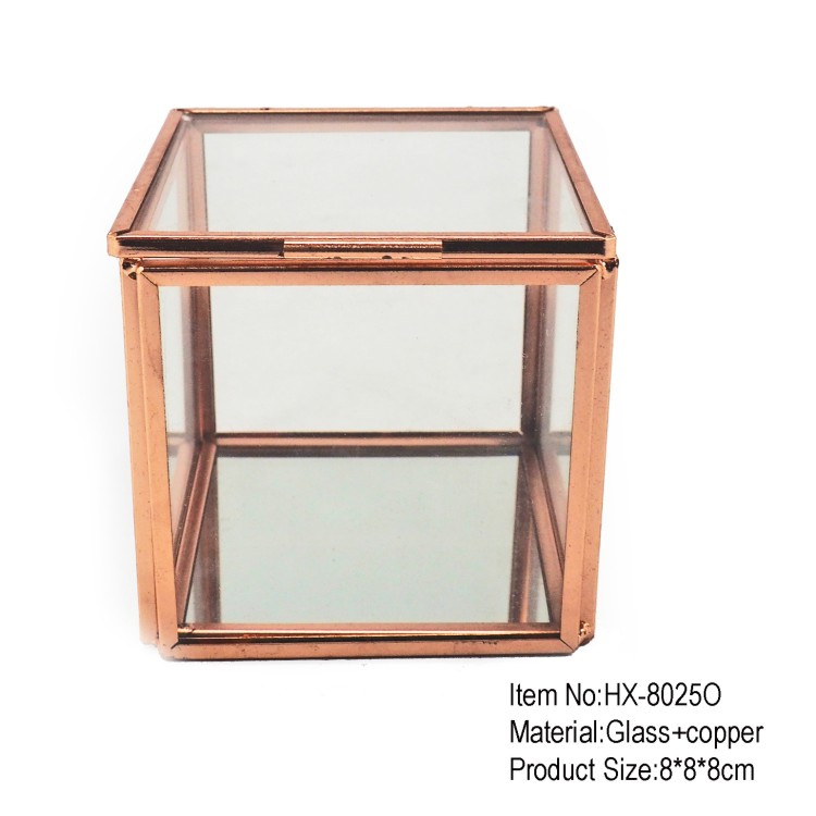Latest Wedding Decoration Glass Jewelry Box From China Supplier