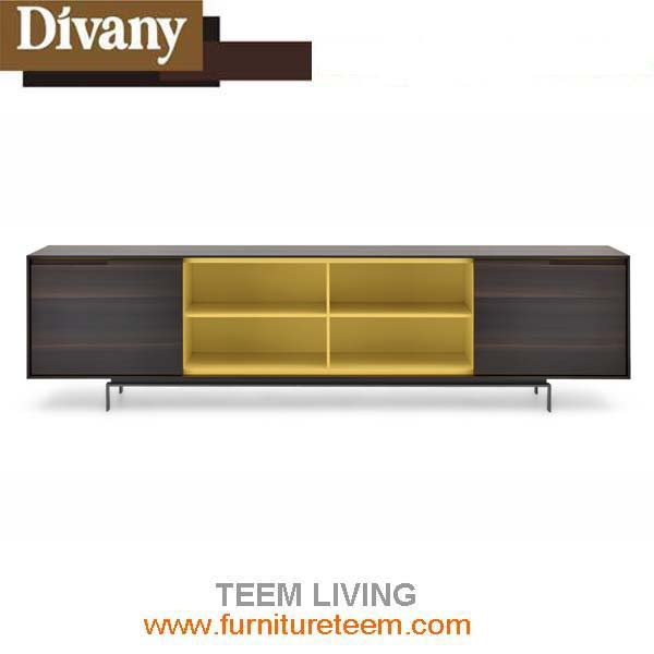 High Glossy Painting Swing Door Cabinet