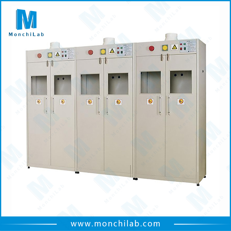 Metal Gas Cylinder Cabinet with Two Bottles