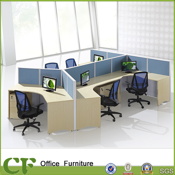 Modular Modern OEM Project Office Staff Table Staff Workstation Design