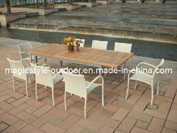 Rattan Wicker Garden Patio Outdoor Furniture Dining Chair Set