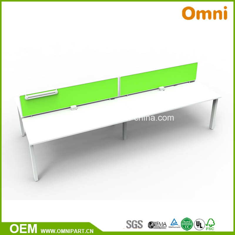 Four Person Modern Office Furniture Desk