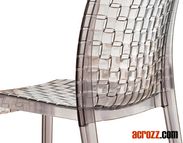 Acrylic Outdoor Patio Furniture Stackable Chair