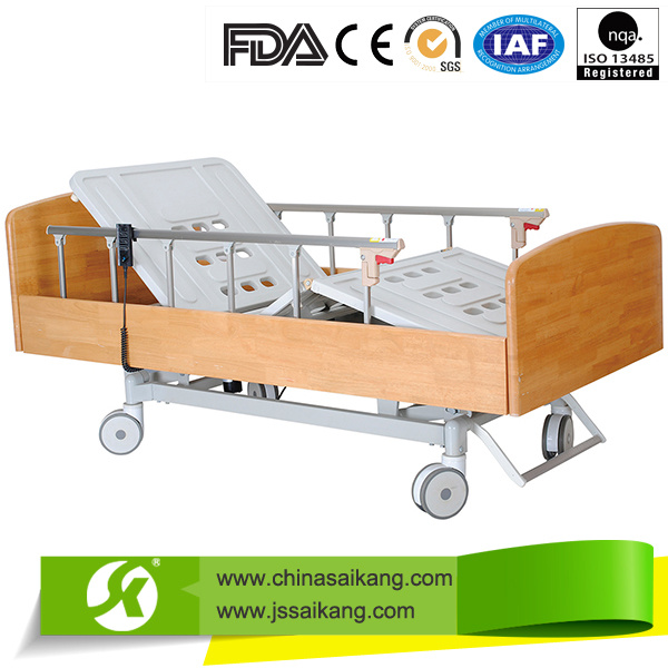 Sk012 Multifunctional Backrest Hospital Nursing Sickbed for Home Care