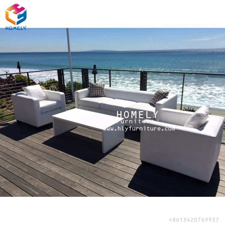 White Leather Bed Sofa/Sofa Leather Sofa Bed/L Shape Sofa Cum Bed
