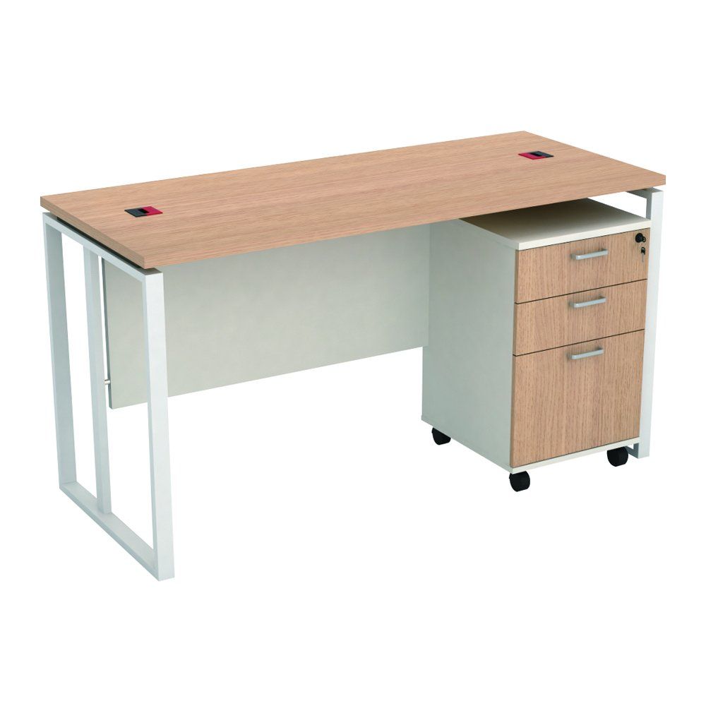 Latest Modern Office Desk with Mobile Pedestal