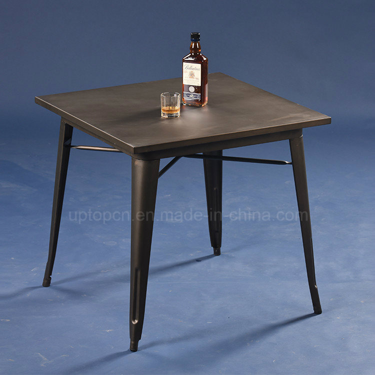Wholesale Vintage Square Cafe Metal Tolix Table (SP-CT672)