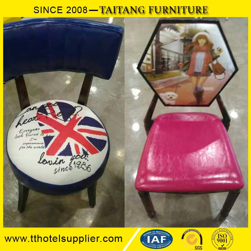 Widly Used Hotel and Home Dining Solid Wood Restaurant Chair