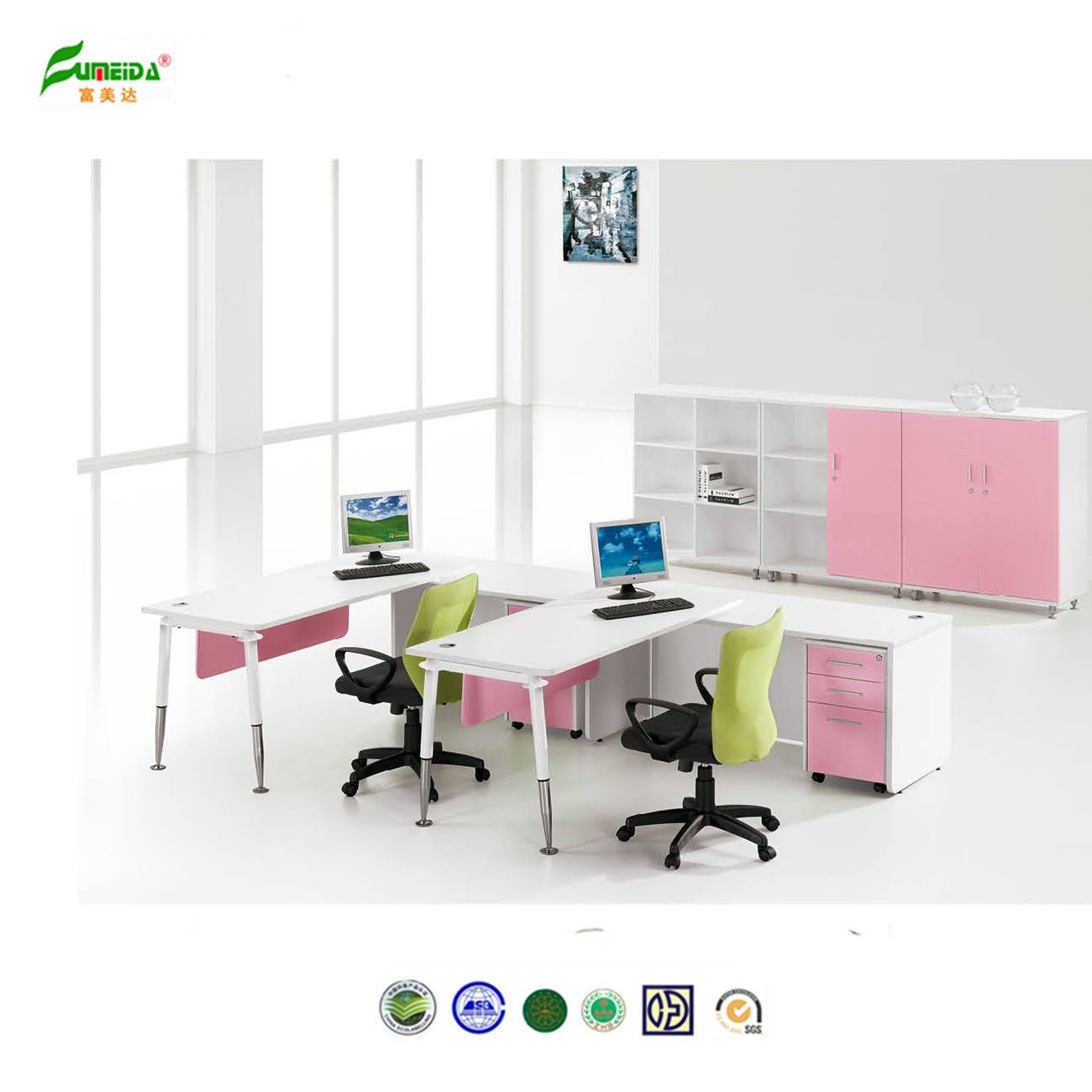 Modern Design Wooden Office Desk Furniture