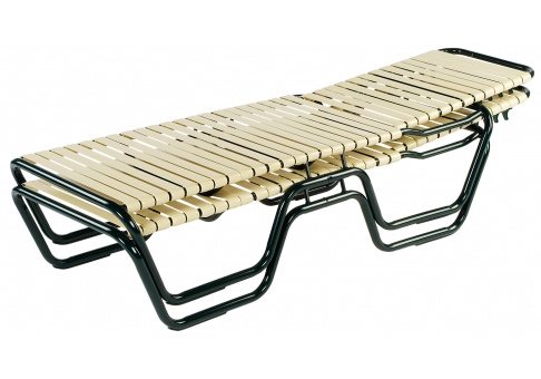 Well Furnir WF-8001 Vinyl Straps Pool Chaise Lounge