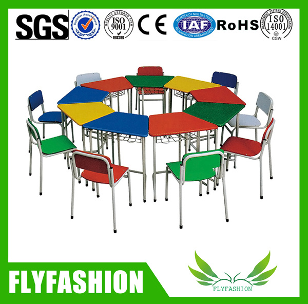 Children Furniture Kids Table and Chair (SF-35C)
