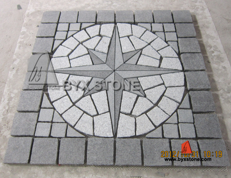 Grey Granite Natural Driveway Paving Stone/Cobblestone