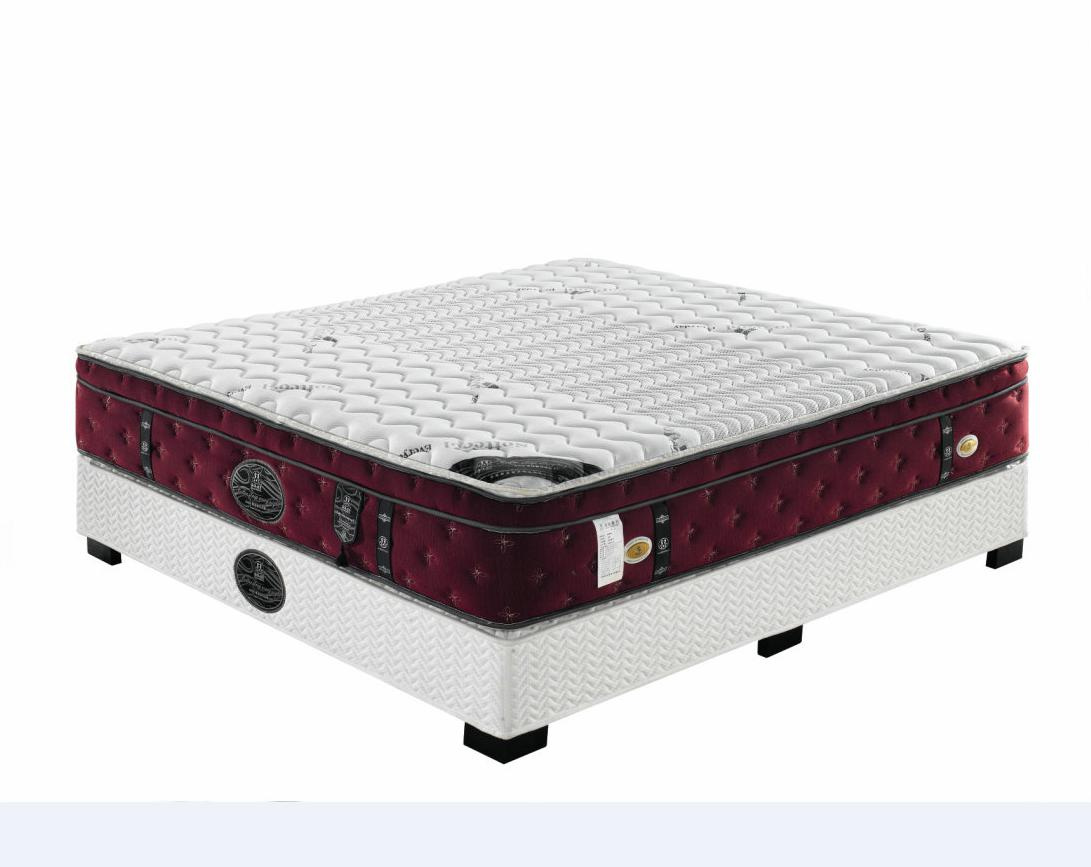 Elegant Design Euro-Top Pocket Spring 5 Star Hotel Bed Mattress, Compressed Packing
