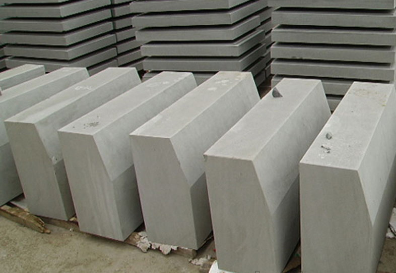 Flamed Bush Hammered Sandstone Curbstone/Curved Stone/Kerbstone