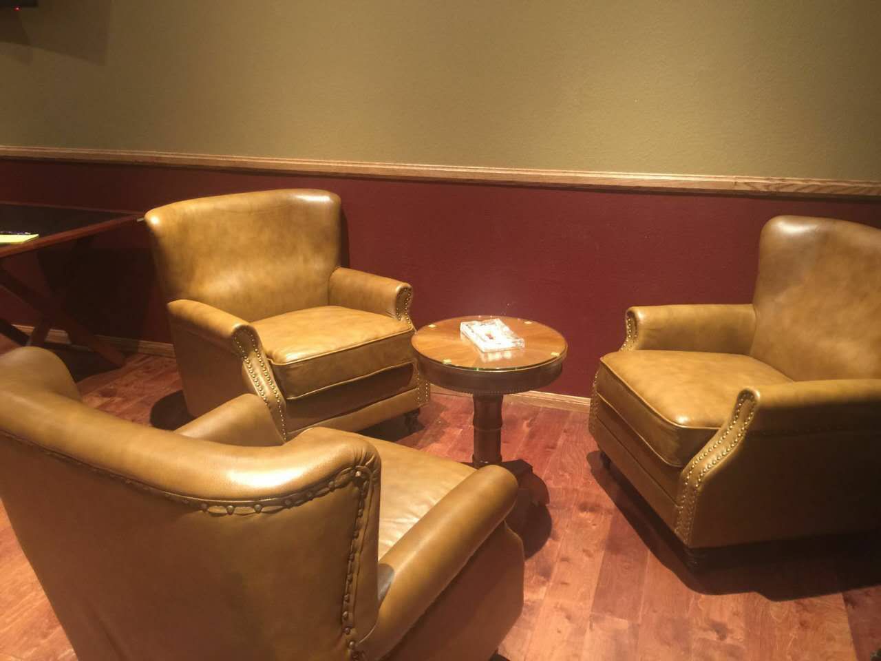 Modern Leather Chair for Public Place (A888)