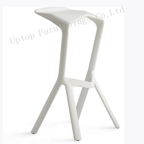 White Stacking Plastic Miura Bar Stool for Wholesale (SP-UBC320-2)