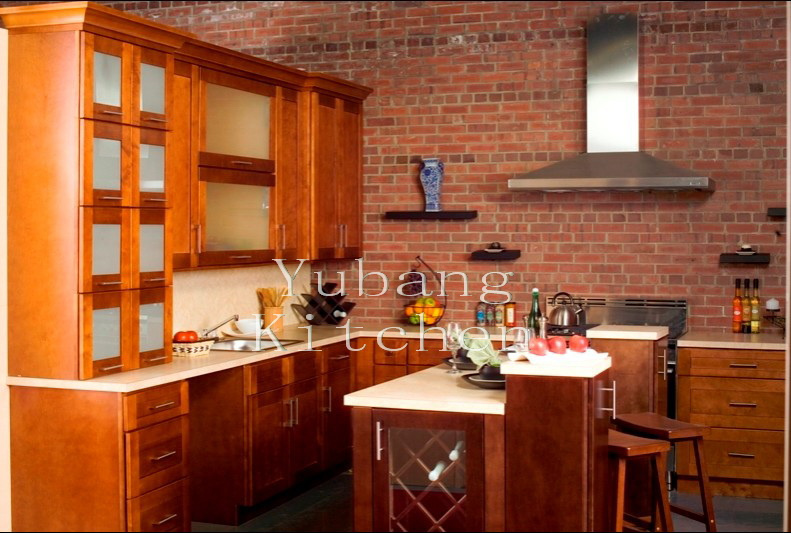 2017 New Design Wooden Kitchen Cabinets Home Furniture #2012-125