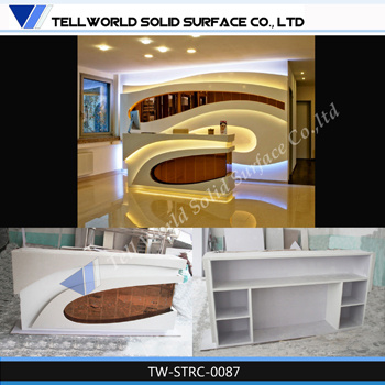 Corian Fashion Commercial Reception Desk Reception Counter