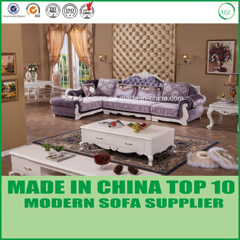 Stylish Home Furniture Living Room Fabric Corner Sofa/Loveseats