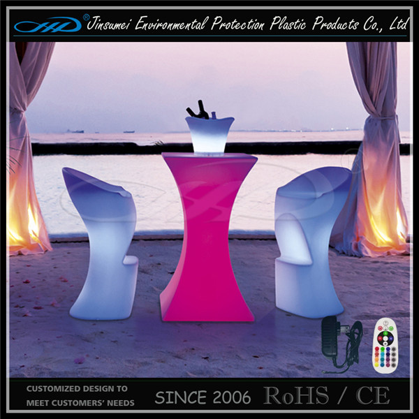 LED Bar Table Garden Furniture