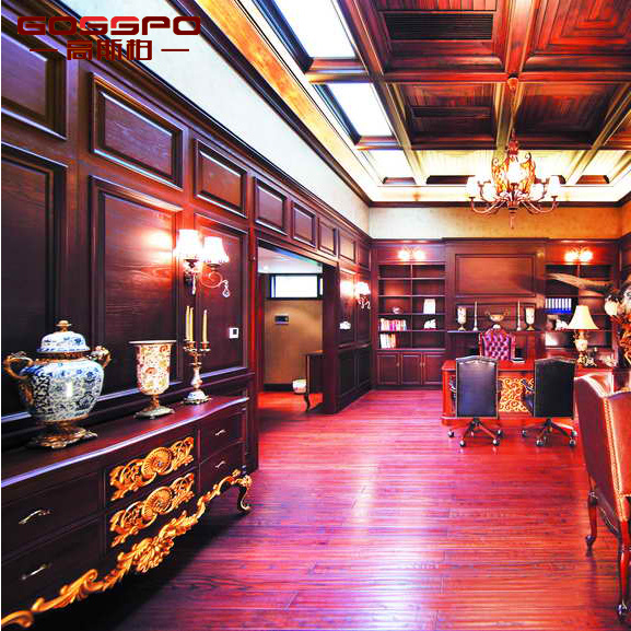 Home Furniture Wall Panel Wooden Clapboard Wooden Ceiling Board (GSP9-079)