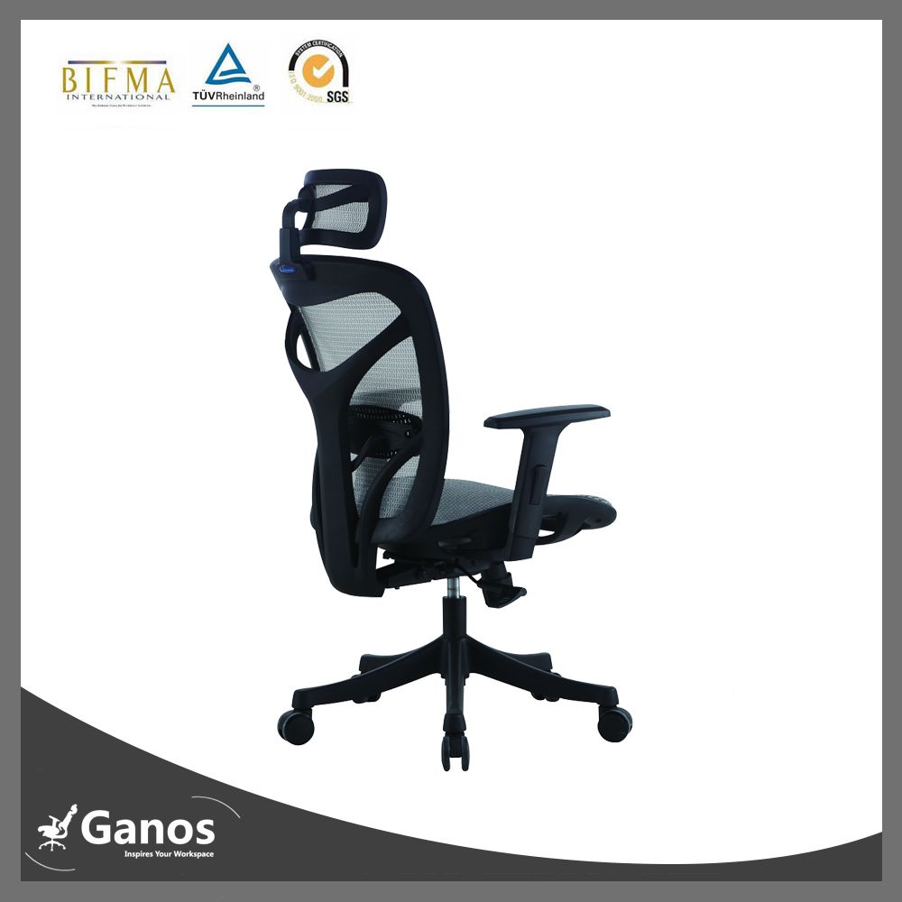 Jns-601 Middle Back with Good Lumbar Support Metal Chair