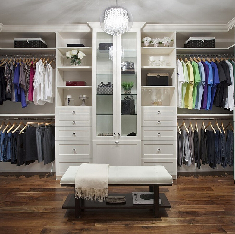 America Style Corruated Cardboard Clothes Closet