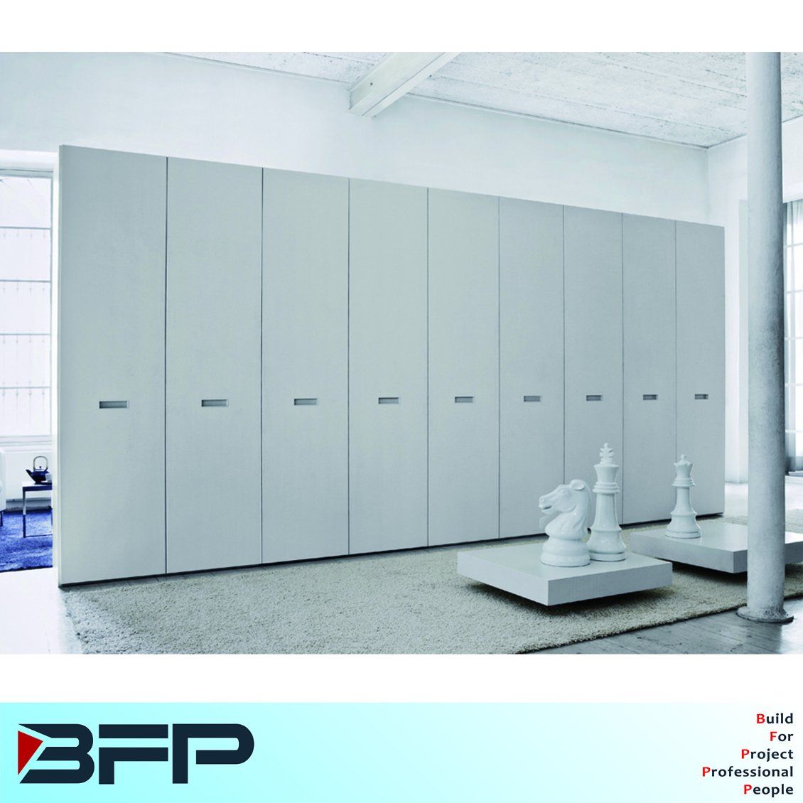 Large Customized Wardrobe Cabinet Home Furniture