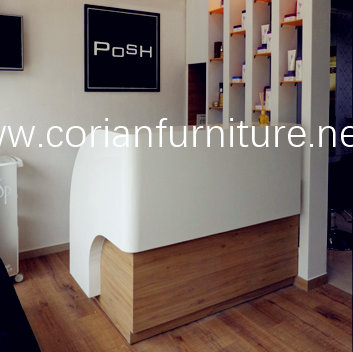 Corian Countertop Office Small Reception Desk