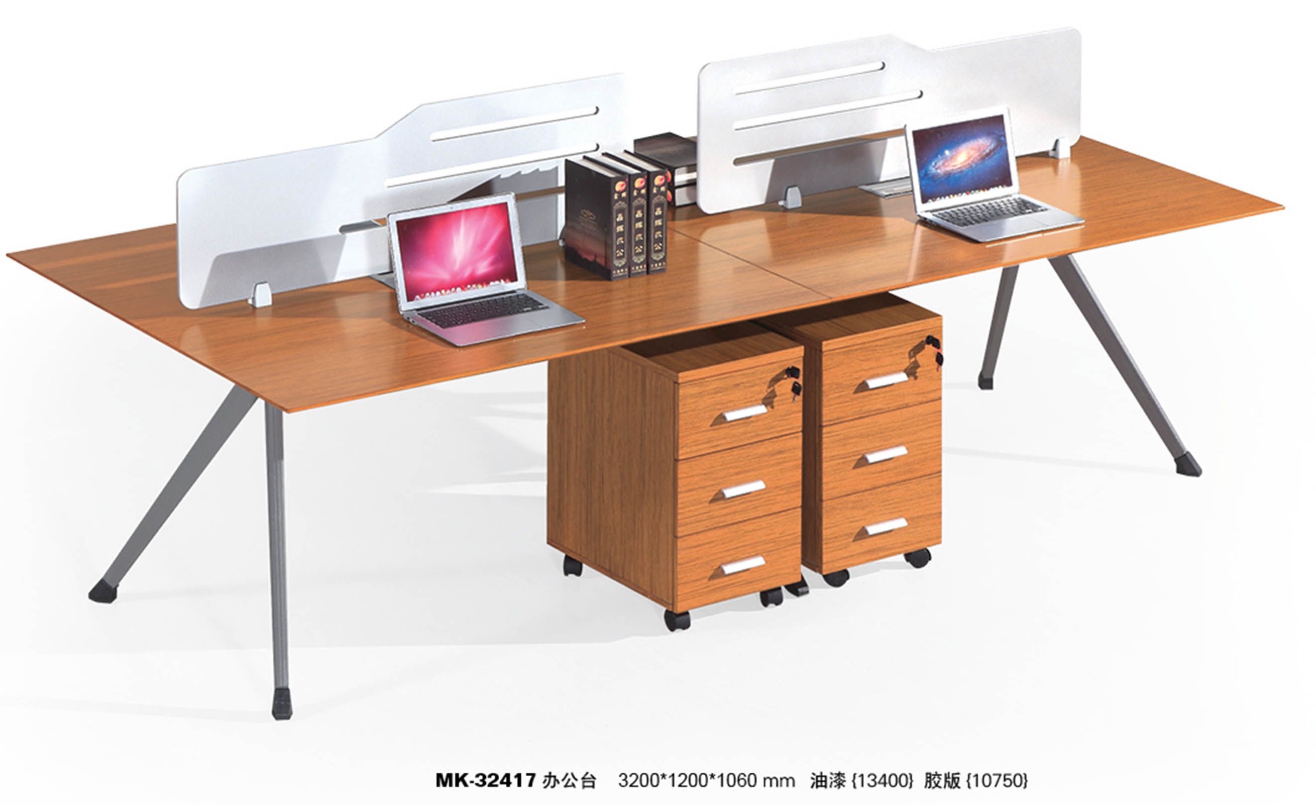 Modern Design Modular Wood Straight Computer Table