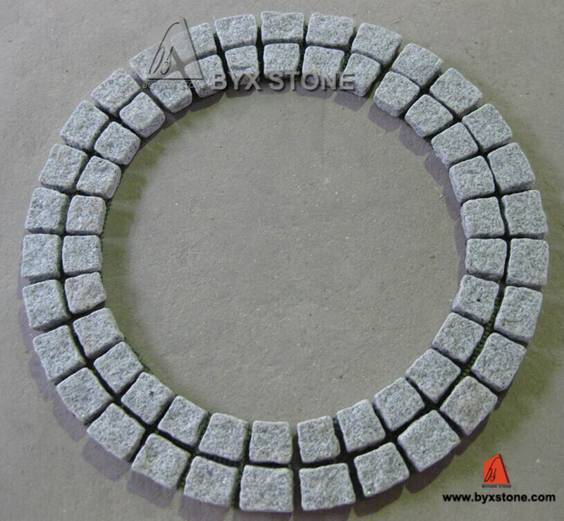 G603 Granite Natural Outdoor Garden Round Cobblestone for Landscape