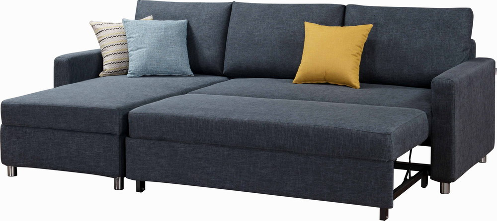 Corner Sofa Bed with Storage, Sofa Bed