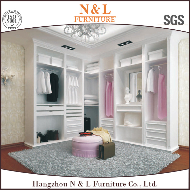 N & L Modern Grain High Gloss Lacquer Bedroom Wardrobe