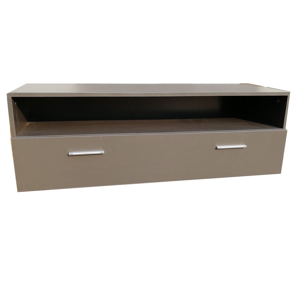 European Style Home Furniture Design Grey Color Melamine Wooden TV Stands