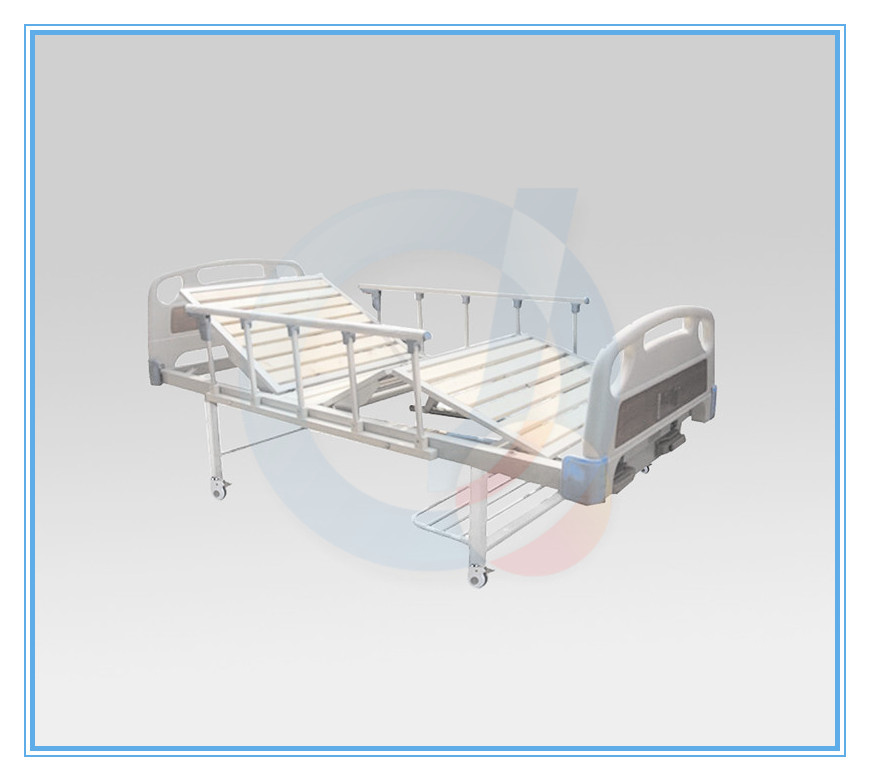 Three Cranks Manual Medical Bed