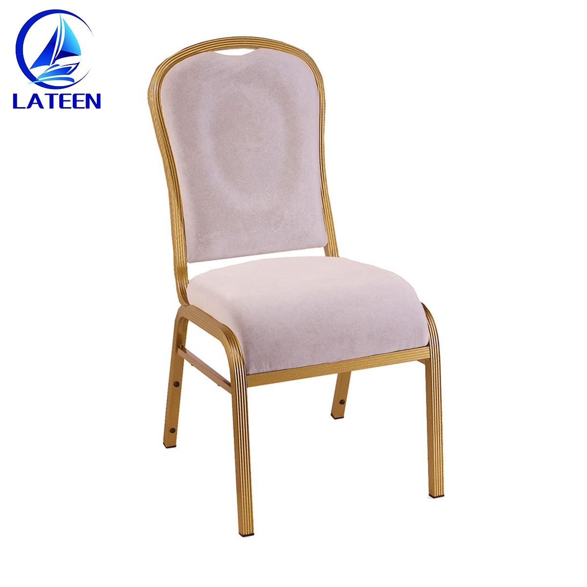 Foshan Wholesale Fabric Aluminium Hotel Banquet Chair