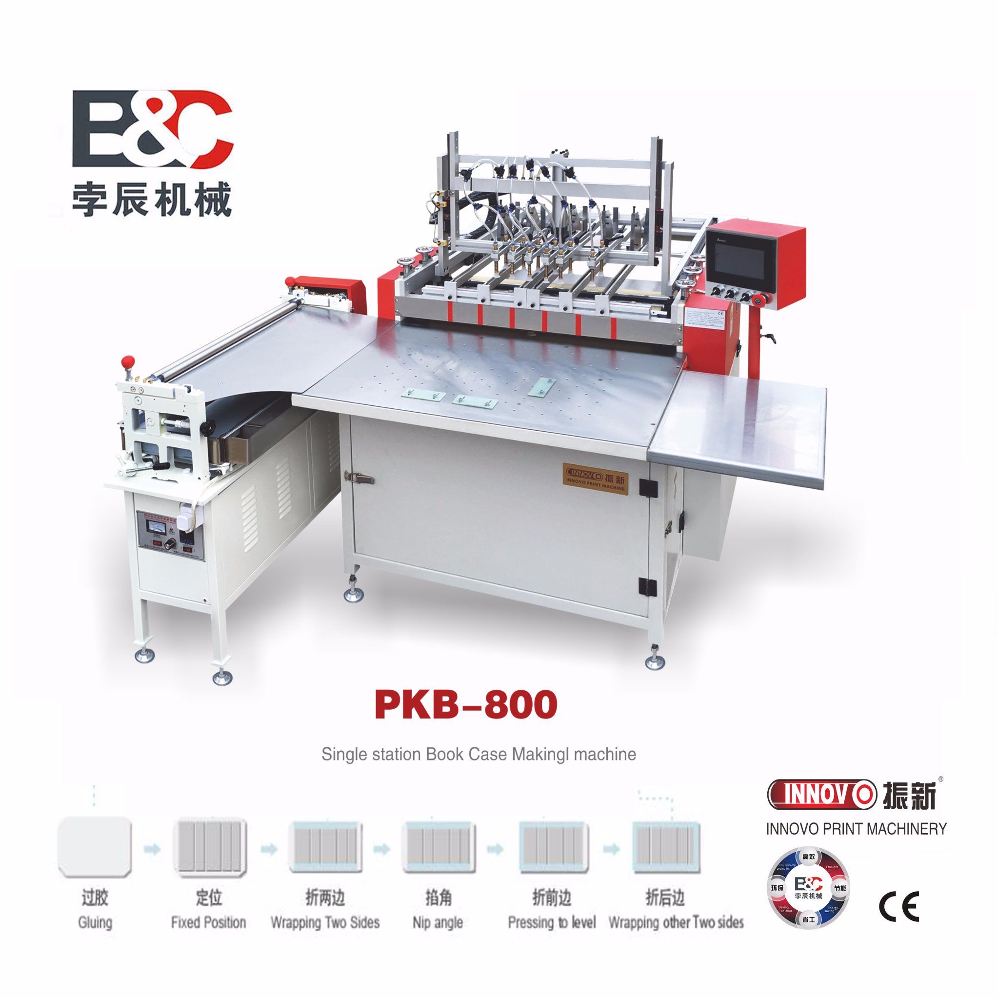 Semi-Auto Book Case Making Machine