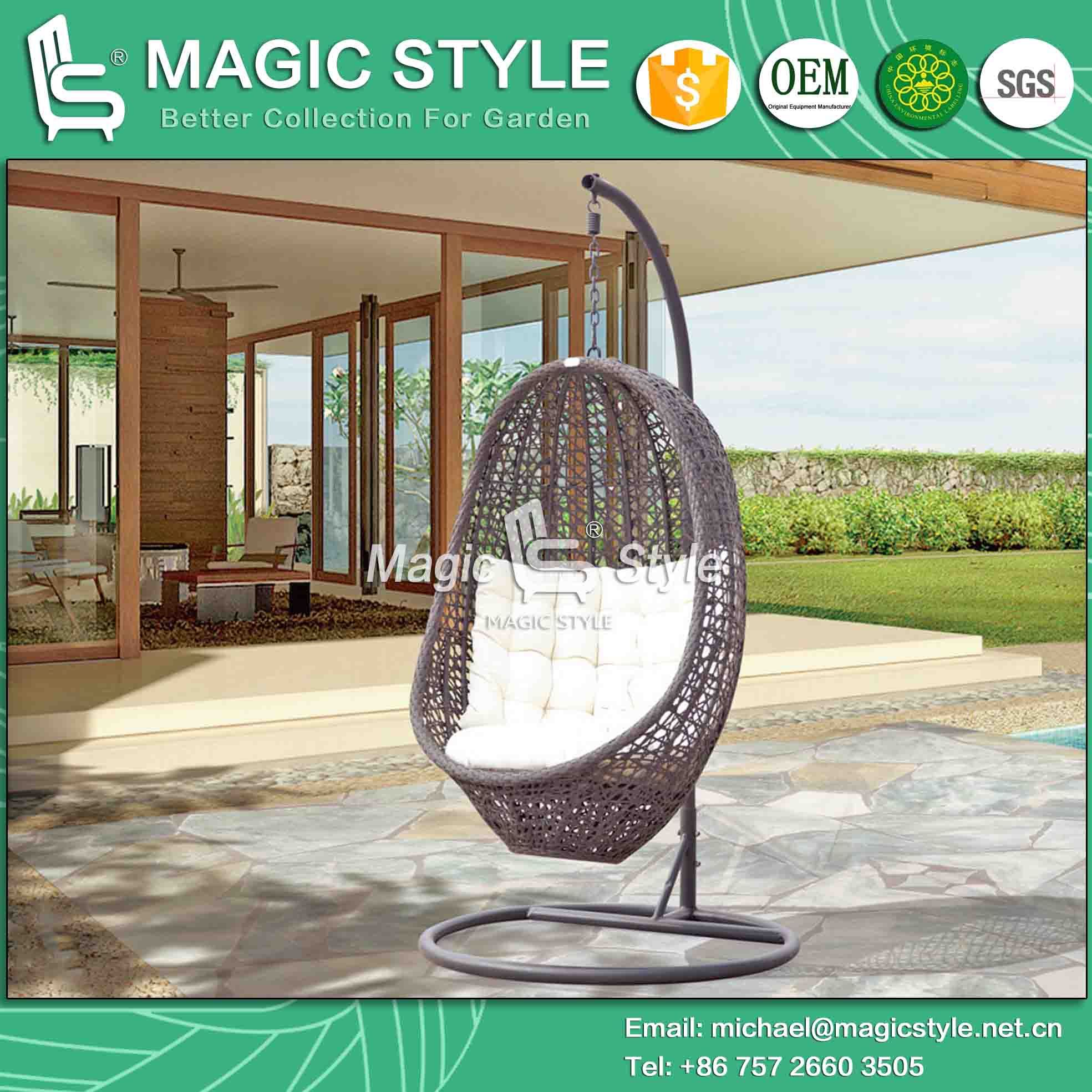 Patio Garden Furniture Hammock Handing Day Bed Outdoor Wicker Swing