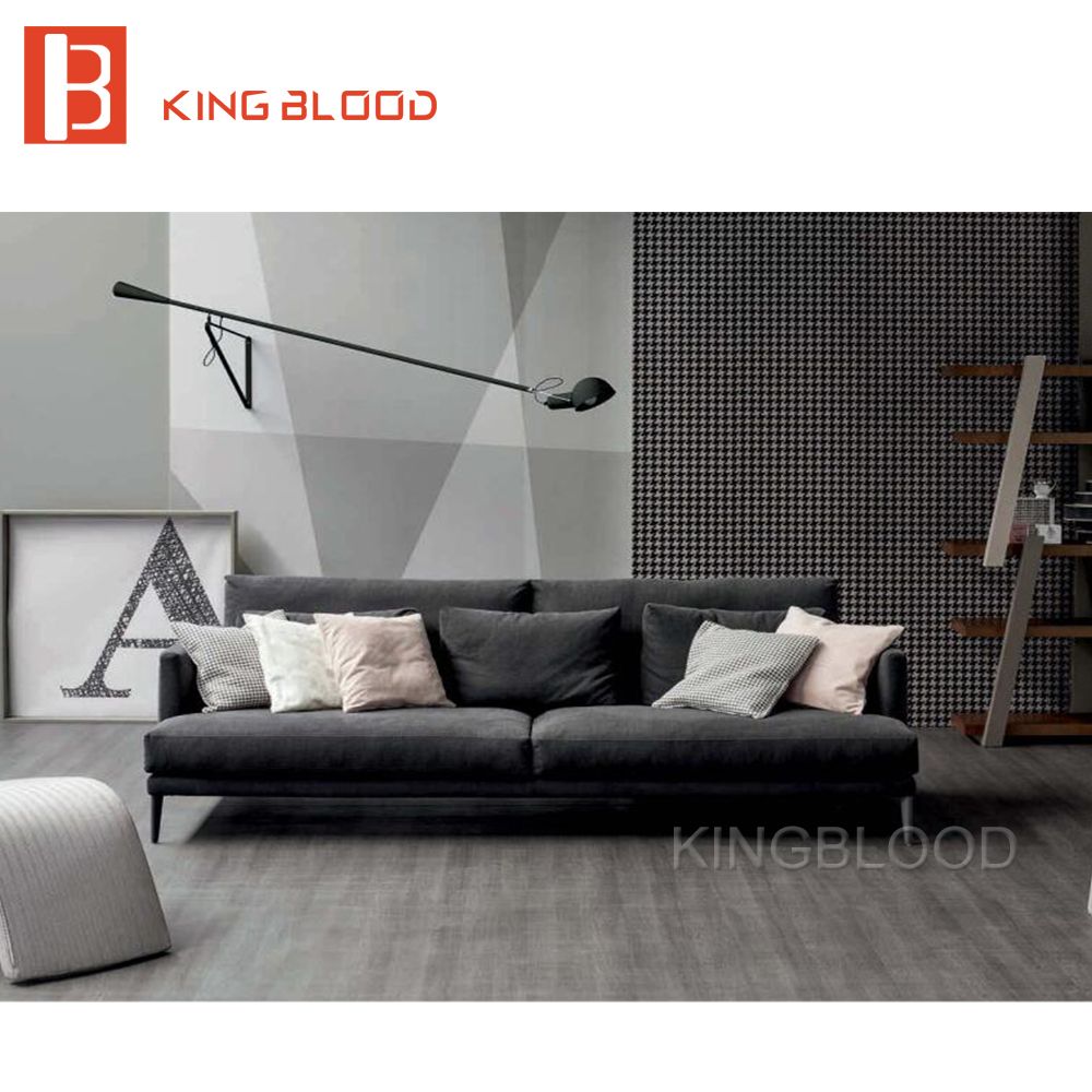 Modern Dark Grey Color Sofa Sets for Apartment