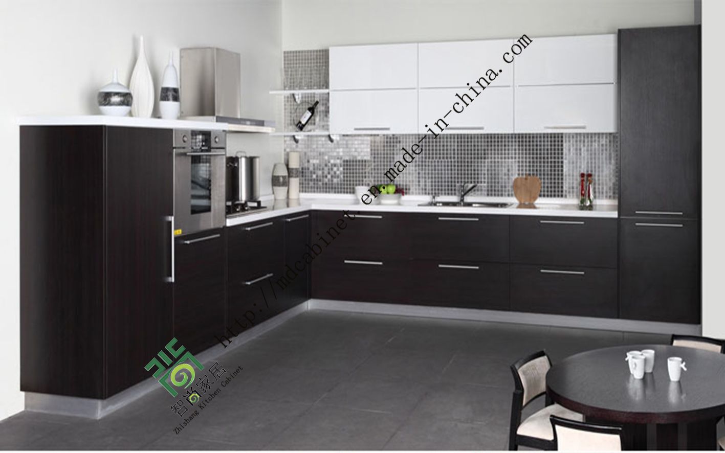 Custom Made Melamine Kitchen Cabinet (zs-112)