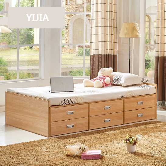 China Bedroom Furniture Modern Single Bed