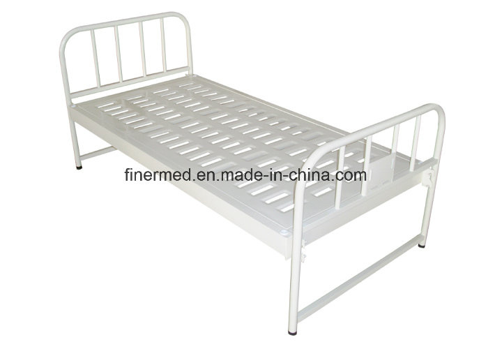 Stainless Steel Flat Medical Bed for Hospital