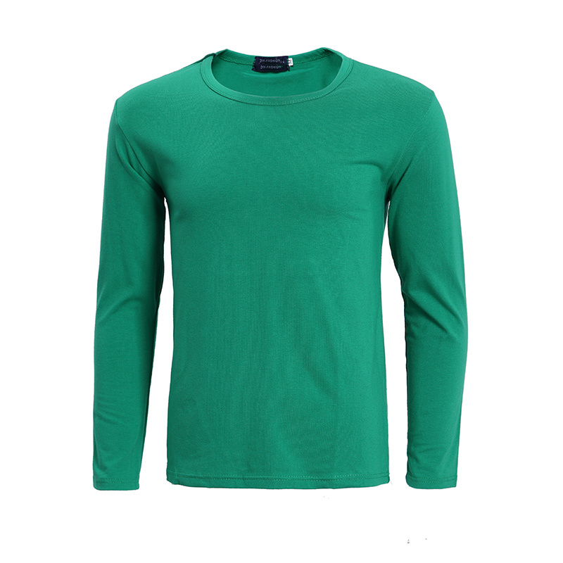 Cheapest Men Cotton Base Shirt Men Long Sleeve T Shirt