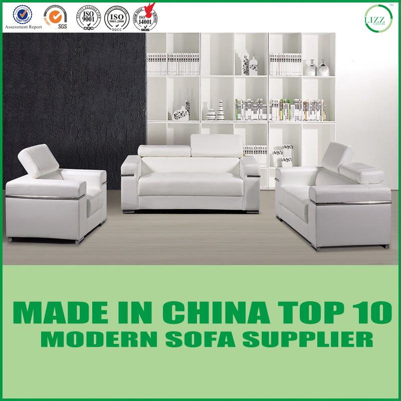 White Loveseat Modern Home Furniture 1+2+3 Leather Sofa