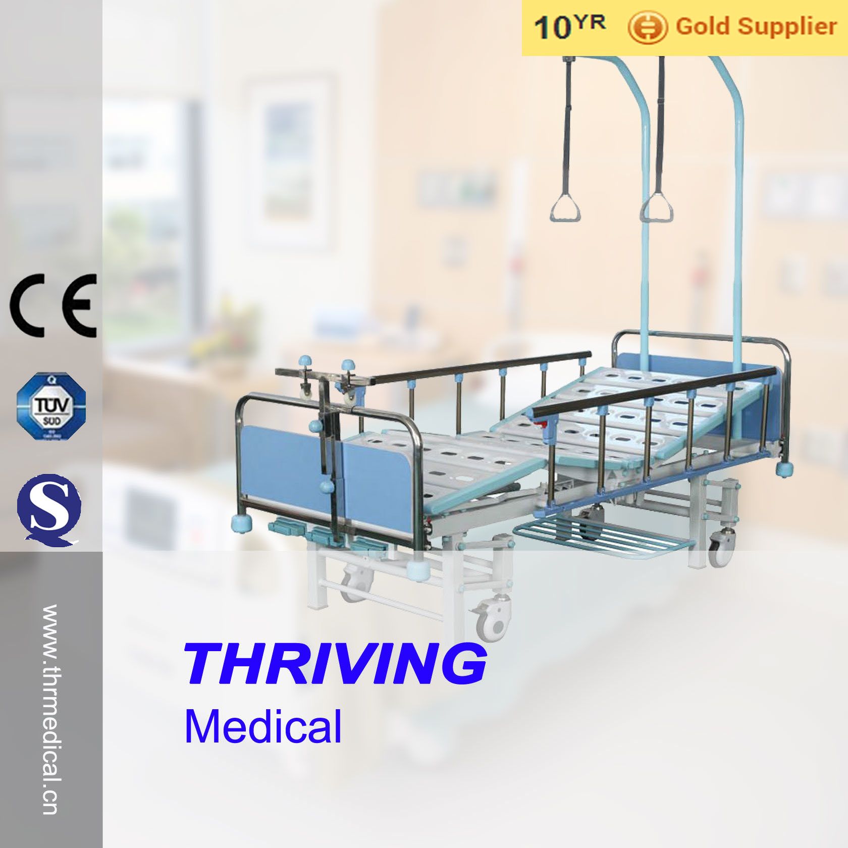 3-Crank Orthopedic Hospital Bed (THR-TB004)